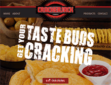 Tablet Screenshot of crackerjackfoods.com.au